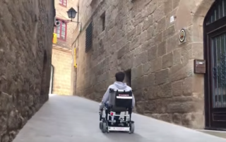 Viajar con la silla de ruedas electrica Zinger es muy práctico