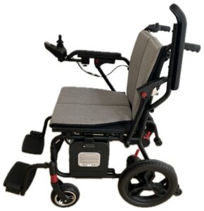 silla de ruedas electrica pocket chair brazo levantado