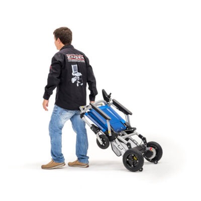 Silla de ruedas electrica Joytec plegada
