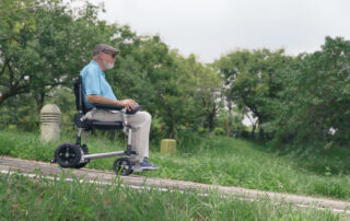 silla de ruedas electrica plegable joytec