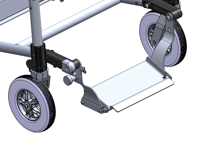 Reposapies fijo para silla Joytec