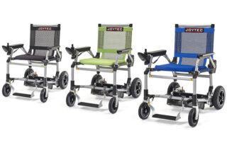 Silla de ruedas eléctrica plegable joytec