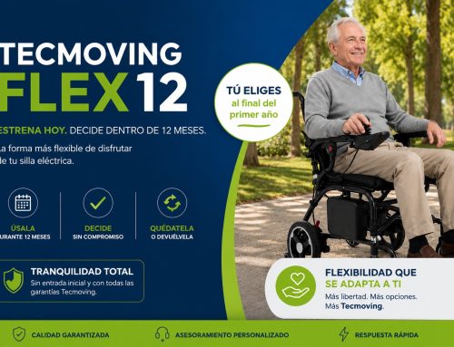 Alquiler con opción a compra de silla de ruedas eléctrica | Tecmoving Flex 12